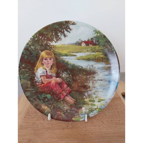 Collectors Plate, Dominion China, "A Quiet Moment" By Stewart Sherwood - Picture 1 of 4